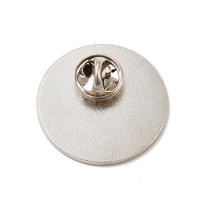 Planet with Sailor's Kont Alloy Brooch for Backpack Clothes JEWB-G020-03P-1