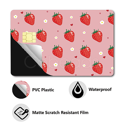 PVC Plastic Waterproof Card Stickers DIY-WH0432-009-1