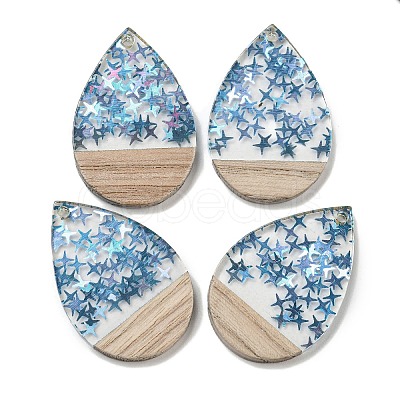 Wooden Pendants FIND-B042-17A-1