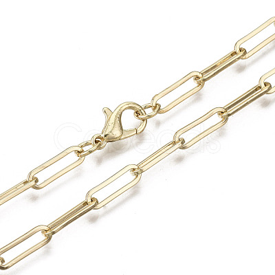 Brass Paperclip Chains MAK-S072-14C-KC-1