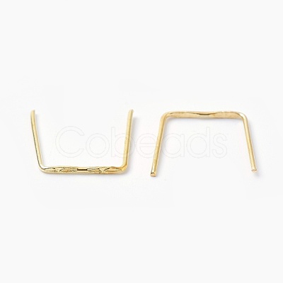 Brass Square Buckle KK-WH0021-02A-G-1