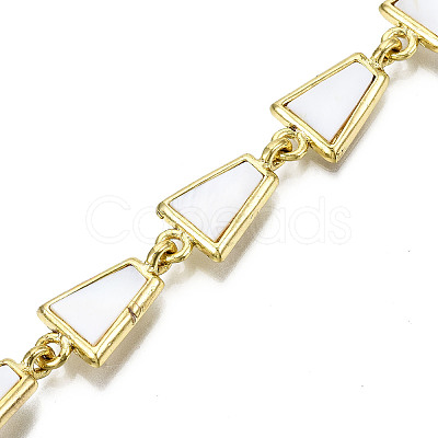 Electroplated Alloy Link Bracelets BJEW-T012-011-RS-1