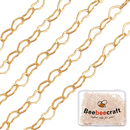 Beebeecraft 5M Soldered Brass Cable Chains CHC-BBC0001-01-1