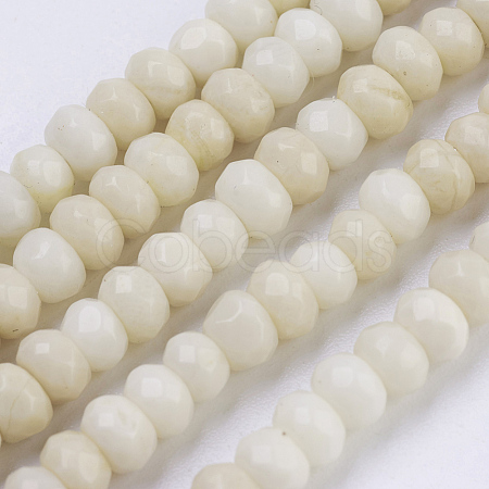 Natural Petrified Wood Beads Strands G-K255-16-1