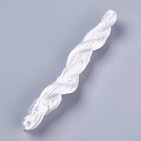 Satin Rattail Cord OCOR-WH0038-A20-1