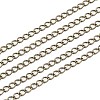Brass Twisted Chains CHC-K006-03AB-1