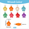 SUNNYCLUE Dyed Synthetic Turquoise Pendants G-SC0002-35-2