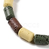 Synthetic Lava Rock Dyed Beads Strands G-H311-04-07-4