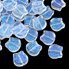 35Pcs Transparent Spray Painted Glass Beads GLAA-YW0001-77-2