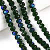 Electroplate Glass Beads Strands EGLA-A034-T4mm-L27-4