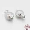 925 Sterling Silver Fish Beads STER-M090-32-1