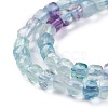 Natural Fluorite Beads Strands G-A026-B02-4mm-3