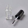Transparent Glass Nail Polish Empty Bottle MRMJ-WH0026-02B-2