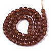 Natural Carnelian Beads Strands G-R460-044-2