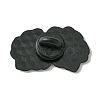 Black Alloy Brooches JEWB-O013-19D-2