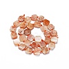 Natural Sunstone Beads Strands G-F725-26-2