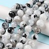 Natural Rainbow Moonstone Beads Strands G-Q1001-A05-04-4