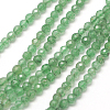Natural Green Aventurinee Beads Strands X-G-A129-3mm-D02-2