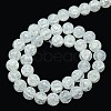 Synthetic Crackle Quartz Round Beads Strands G-L155-10mm-03-3