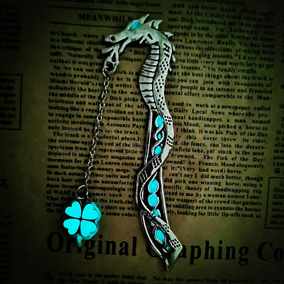 Luminous Alloy Dragon Bookmarks CLOV-PW0001-071D-1