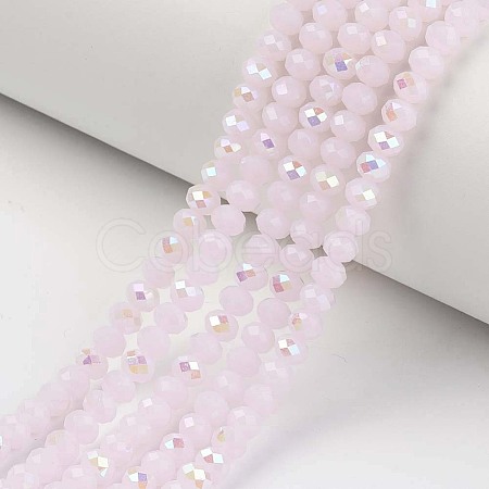 Electroplate Glass Beads Strands EGLA-A034-J2mm-L05-1