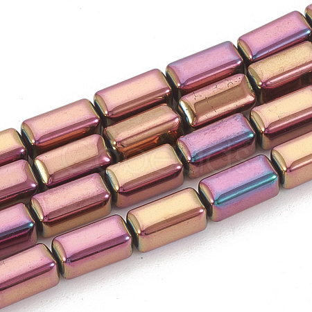 Electroplate Non-magnetic Synthetic Hematite Beads Strands G-N0322-10D-1