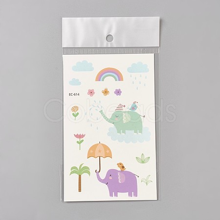 Removable Temporary Tattoos AJEW-WH0061-B15-1