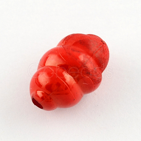 Opaque Acrylic Beads SACR-R818-02-1