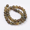Natural Dragon Veins Agate Beads Strands G-G515-10mm-02A-2