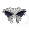 100Pcs Butterfly Adjustable Mood Ring RJEW-B029-06-4