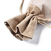 Rectangle Cotton Drawstring Winebottle Bags OP-Q053-016D-3