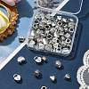 60Pcs 10 Styles Tibetan Style Alloy European Beads MPDL-FS0001-02A-7