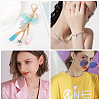 SUNNYCLUE 28Pcs 7 Style Resin Pendants CRES-SC0002-08-6