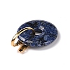 Natural Blue Spot Jasper Pendants G-E088-06G-07-3