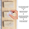 Clear Acrylic Soap Stamps DIY-WH0437-005-5