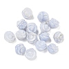 Natural Blue Lace Agate Carved Beads G-NH0001-10B-1