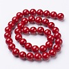 Natural Mashan Jade Round Beads Strands X-G-D263-10mm-XS31-3
