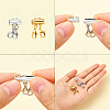 2 Set 2 Style Alloy Magnetic Slide Lock Clasps FIND-YW0001-25-3