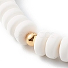 Handmade Polymer Clay Beads Stretch Bracelets Sets BJEW-JB06427-03-6