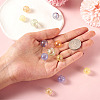  Jewelry 12Pcs 6 Style Transparent Handmade Blown Glass Globe Beads GLAA-PJ0001-03-12