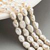 Natural Cultured Freshwater Pearl Beads Strands PEAR-P062-32A-2