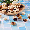 Craftdady 100Pcs 5 Style Pine Wood Beads WOOD-CD0001-17-11