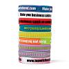 Free Sample Debossed Silicone Wristbands BJEW-K165-02B-3