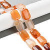 Natural Agate Beads Strands G-H024-F01-01-2