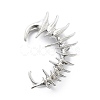 Alloy Cuff Earrings EJEW-K297-01AS-5