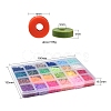 8400Pcs 24 Colors Handmade Polymer Clay Beads CLAY-YW0001-11A-4mm-6