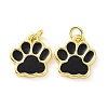 Rack Plating Brass Enamel Charms KK-C008-17G-3