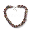 Natural Tourmaline Beaded Necklaces and Bracelets SJEW-Q034-01-2