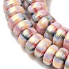 Handmade Polymer Clay Beads Strands CLAY-H006-03B-3