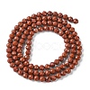 Natural Red Jasper Beads Strands G-F748-H01-02-3